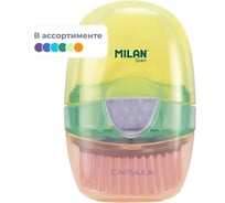 Ластик MILAN CAPSULE New Look пластиковый держатель 4900116LK2 1900410
