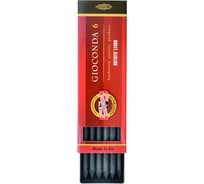 Стержень микрографический Koh-I-Noor 4864 5.6 мм, 2В, 6 шт. 611094