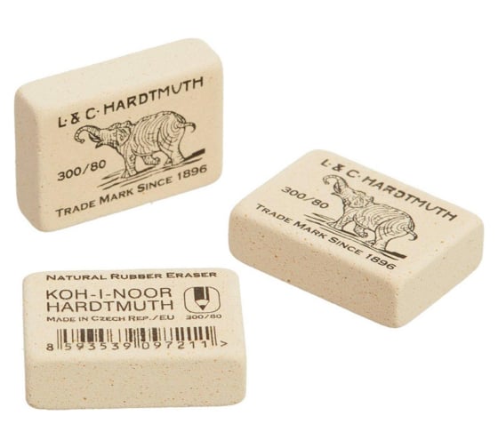 Ластик Koh-I-Noor ELEFANT 300/80 8x26x19 мм, Чехия 1312944
