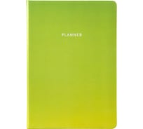 Ежедневник недатированный Attache Selection салатовый/зеленый, А5, 136 листов, тонированный блок 1805090