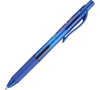Ручка гелевая Pentel автоматическая BL107-CX EnerGel Rec 0,7 мм синий, ЭКО, резиновая манжетка 216859