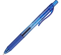 Ручка гелевая Pentel автоматическая BLN105-CX EnerGel 0,5 мм резиновая манжетка синий 337490