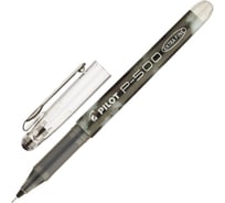 Ручка гелевая Pilot неавтоматическая Р-500 жидкие чернила, черный 0,3 мм 95420