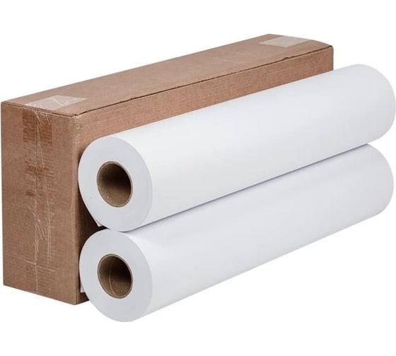 Бумага широкоформатная ProMEGA engineer 80 г 594x175 76.2 мм 2 рулона 64237 1831467