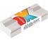Ластик Maped WHITE'PEPS X прямоугольный, ПВХ, белый, 118311 1467026 1