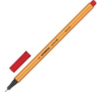 Линер Stabilo Point 88/40 0.4 мм, красный, Германия 78563