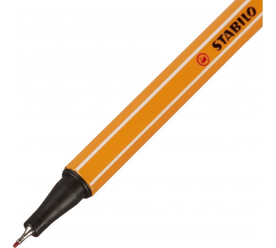 Линер Stabilo Point 88/40 0.4 мм, красный, Германия 78563