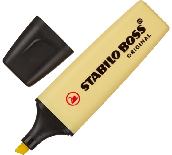 Маркер-текстовыделитель Stabilo BOSS ORIGINAL PASTEL 70/144 ваниль, 2-5 мм 733507