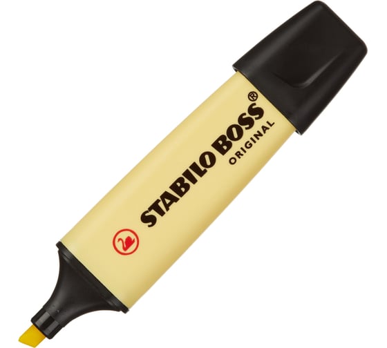 Маркер-текстовыделитель Stabilo BOSS ORIGINAL PASTEL 70/144 ваниль, 2-5 мм 733507
