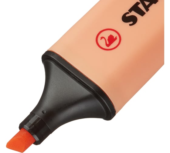 Маркер-текстовыделитель Stabilo BOSS ORIGINAL PASTEL 70/126 персик, 2-5 мм 733508