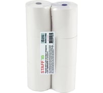 Чековая лента STAFF ТЕРМОБУМ 80мм КОМПЛЕКТ 6шт, 48г/м2, Basic 110449