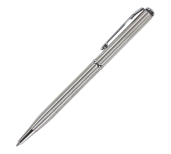 Подарочная шариковая ручка GALANT Arrow Chrome, корпус серебристый, хромированные детали, 0,7мм, синяя, 140408