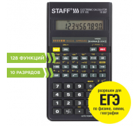 Инженерный калькулятор STAFF STF-165 143х78мм, 128 функций, 10 разрядов, 250122