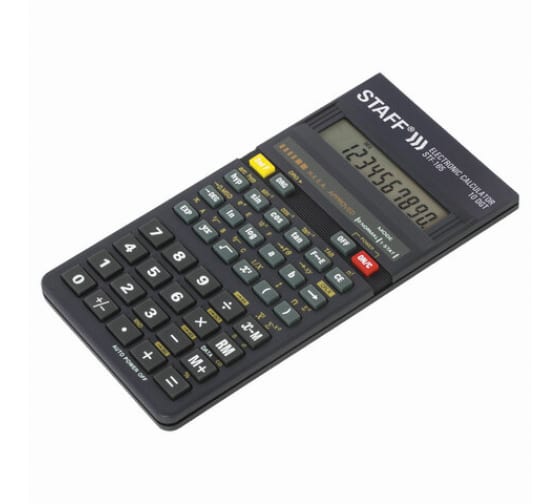 Инженерный калькулятор STAFF STF-165 143х78мм, 128 функций, 10 разрядов, 250122 3