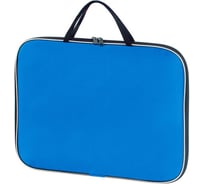 Папка STAFF EVERYDAY на молнии с ручками, А4, ткань, синяя, 228343