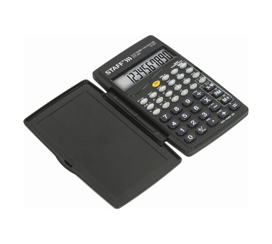 Инженерный калькулятор STAFF STF-245 120х70мм, 128 функций, 10 разрядов, 250194 2