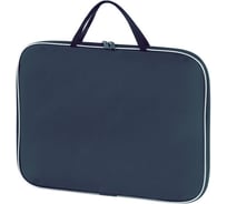 Папка STAFF EVERYDAY на молнии с ручками, А4, ткань, черная, 228342