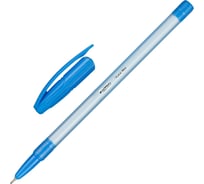 Ручка шариковая неавтоматическая Комус Glide Stick d 0,5 мм, синяя, масляная, голубой корпус 1921511