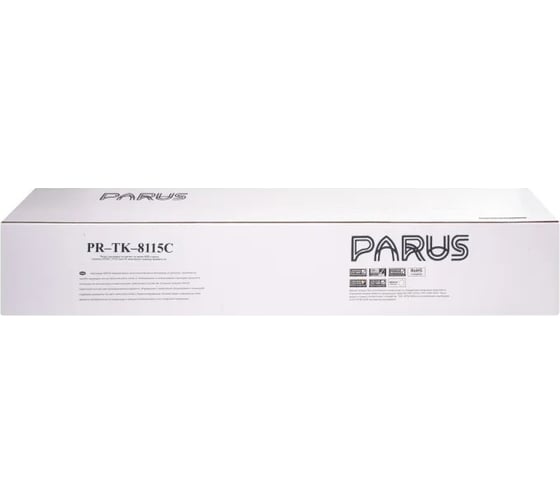 Картридж PARUS PR - TK-8115C голубой многоразовый для принтера Kyocera Ecosys M8124cidn, M8130cidn (6 000 страниц, лазерный, бункер) PR-TK-8115 C