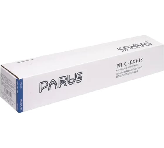 Картридж PARUS PR - C-EXV18 многоразовый для принтера Canon ImageRunner iR1018-iR1025 (8400 страниц, лазерный) PR-C-EXV18