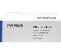Многоразовый картридж PARUS для принтеров Kyocera FS-1035/1135, ECOSYS M2035/M2535 (7200 страниц, лазерный) PR-TK-1140