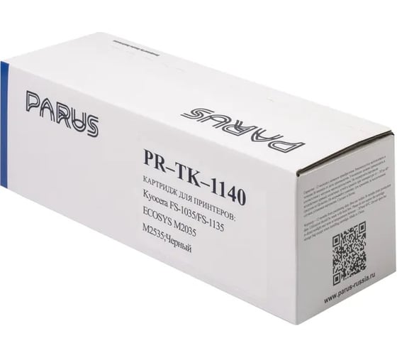 Многоразовый картридж PARUS для принтеров Kyocera FS-1035/1135, ECOSYS M2035/M2535 (7200 страниц, лазерный) PR-TK-1140