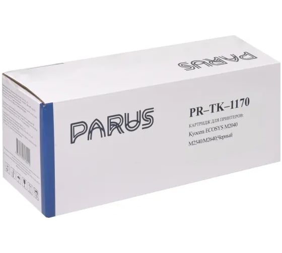 Многоразовый картридж PARUS для принтера Kyocera ECOSYS M2040/M2540/M2640 (7200 страниц, лазерный) PR-TK-1170