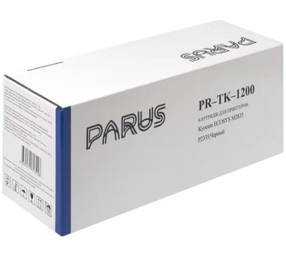 Многоразовый картридж PARUS для принтера Kyocera ECOSYS M2235/P2335/M2735/M2835 (3000 страниц, лазерный) PR-TK-1200