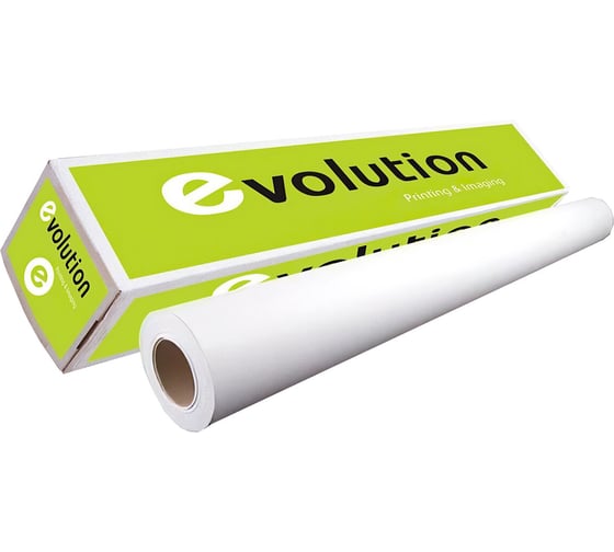 Бумага широкоформатная ОФИСМАГ 610 мм х 50 м х втулка 50,8 мм, 80 г/м2, CIE 161-172 проц, EVOLUTION EXTRA, 2150105 116512 1