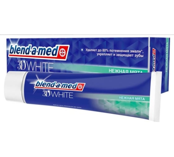 Зубная паста Blend-a-Med 3D White Нежная мята 100мл 5000174415773 1