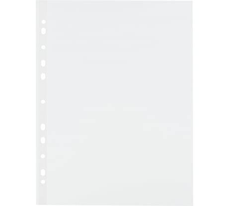 Папка файл-вкладыш Attache А4 40мкм с перфорацией,100 шт, рифленая 919049