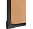 Доска Attache LOFT HDF 30х45 металлическая черная рама 827468 3