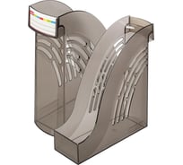 Вертикальный накопитель Attache 95 мм, дымчатый, 2 шт/уп 877428