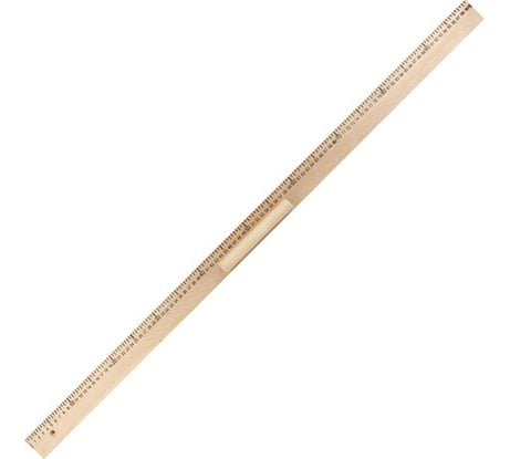 Деревянная линейка ПИФАГОР 100 см, для классной доски, с держателем 210671