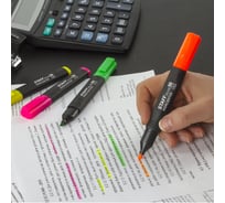 Набор текстовыделителей Staff STICK 4 шт, ассорти, линия 1-4 мм 151501