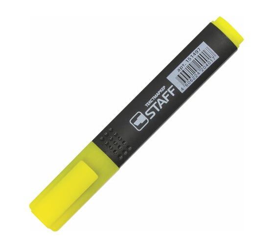 Набор текстовыделителей STAFF STICK 4 шт, ассорти, линия 1-4 мм, 151501