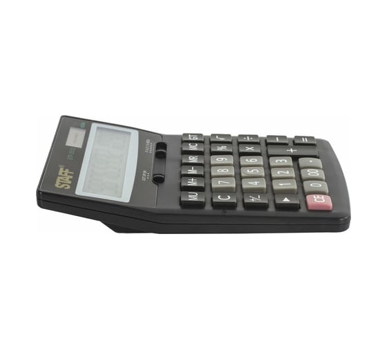 Настольный калькулятор STAFF STF-2512 170х125мм, 12 разрядов, двойное питание, 250136