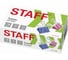 Зажимы STAFF Profit для бумаг, комплект 12 шт, 32 мм, на 140 листов, цветные, картонная коробка, 225158 1