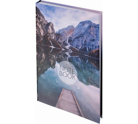 Блокнот STAFF Путешествие большой формат 215х295мм А4, 128 листов, твердый, клетка, 111595