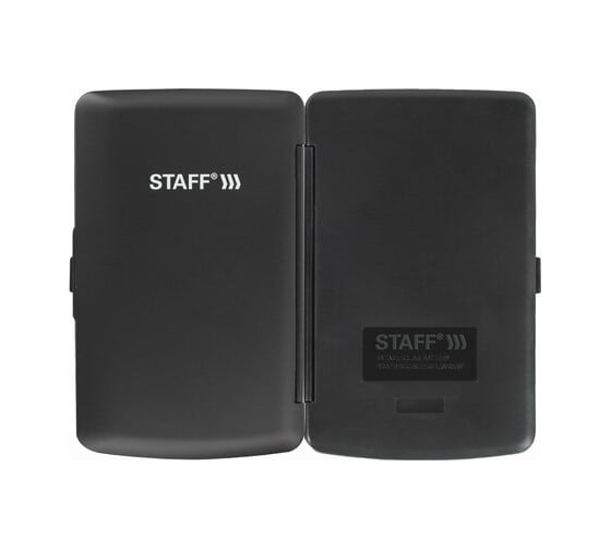 Карманный калькулятор STAFF STF-899 117х74мм, 8 разрядов, двойное питание, 250144