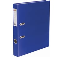 Папка-регистратор STAFF Manager с покрытием из ПВХ, 50 мм, без уголка, синяя, 225977