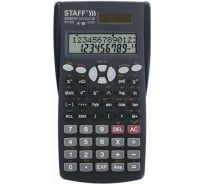 Инженерный калькулятор STAFF STF-810, 240 функций, 10+2 разрядов, двойное питание, 250280