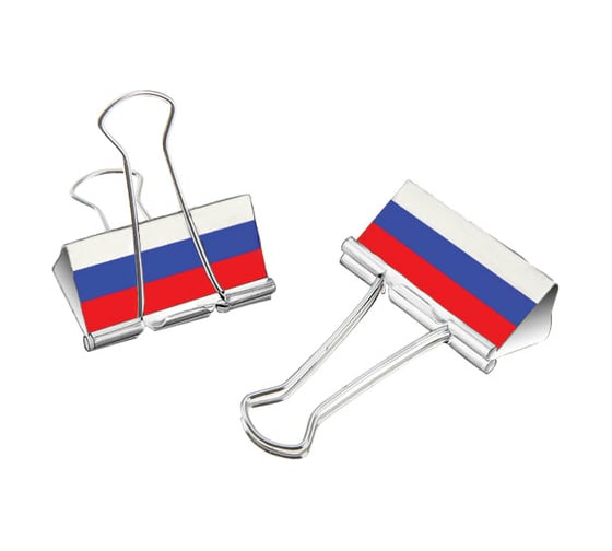 Зажимы STAFF ТРИКОЛОР для бумаг, комплект 12 шт, 25 мм, на 100 листов, картонная коробка, 226252 1