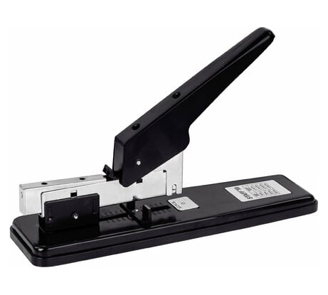 Мощный металлический степлер STAFF Manager №24/6-23/13, до 70 листов, черный, 227663