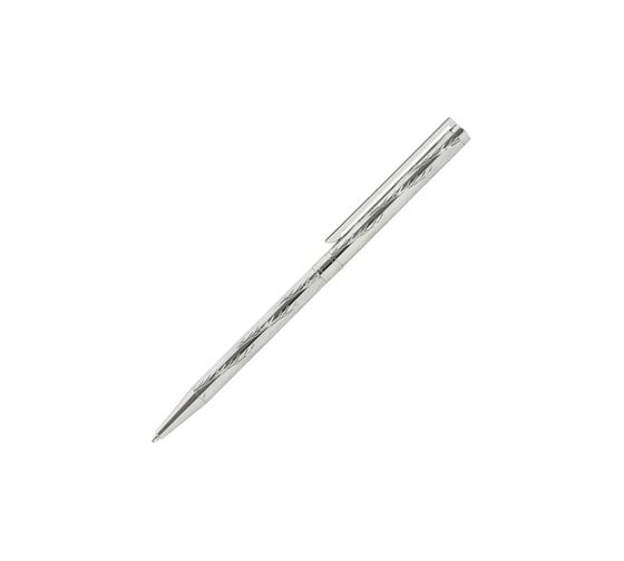 Подарочная шариковая ручка GALANT ASTRON SILVER серебристый корпус, синяя 143527