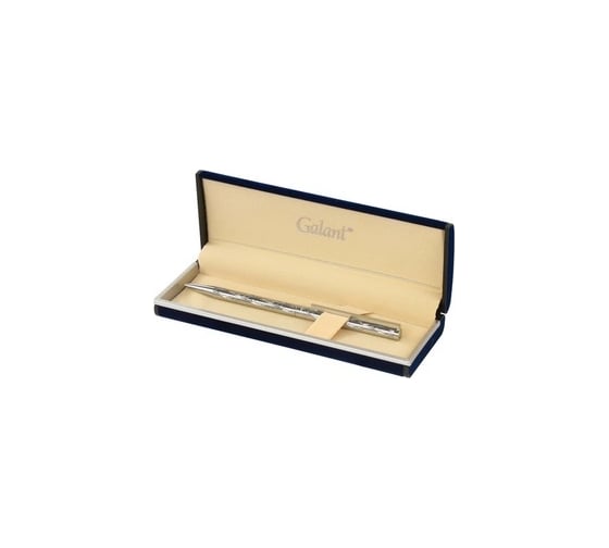 Подарочная шариковая ручка GALANT ASTRON SILVER серебристый корпус, синяя 143527