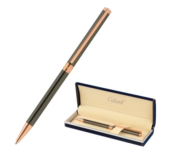 Подарочная шариковая ручка GALANT ASTRON BRONZE синяя 143524 1