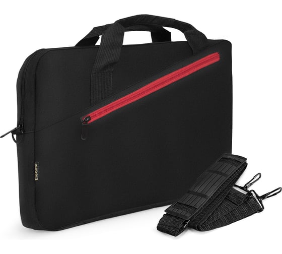 Сумка ExeGate Start S1518 Black, черная, полиэстер, для ноутбуков до 15.6 дюймов 293738 1