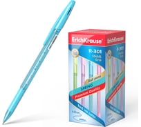 Ручка шариковая Erichkrause R-301 Stick&Grip Spring 0,7, цвет чернил синий (в коробке по 50 шт,) 39532