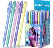 Ручка шариковая Erichkrause U-108 Stick Pastel 0,7, Ultra Glide Technology, цвет чернил синий (в коробке по 50 шт,) 58110